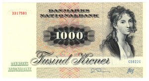 Danimarca, 1000 corone 1992