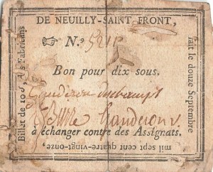 Francja, 10 Sous 1791