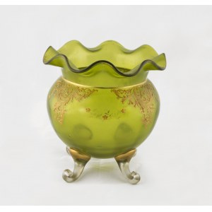 Dúhová sklenená váza, Loetz Witwe