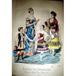 JOURNAL DEMOISELLES [MODA XIXw.] PARIS wyd.1879r.