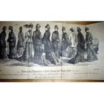 JOURNAL DEMOISELLES [MODA XIXw.] PARIS wyd.1879r.