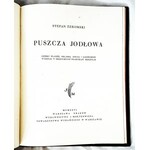 ŻEROMSKI  - PUSZCZA JODŁOWA drzeworyty Skoczylasa oprawa luksusowa