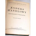 KODEKS HANDLOWY wyd.1938r.