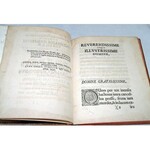 STIEFF- AD REVERENDISSI ATQUE ILLUSTRISS DOMINUM [...] DE URNIS IN SILESIAE LIGNICENSIBUS ATQUE PILGRAMSDORFIENSIBUS wyd. 1704 ryciny