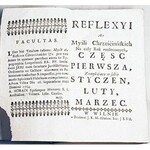 PERKOWICZ- MYŚLI ALBO REFLEXIE CHRZEŚCIAŃSKIE t.1-4 (komplet w 2 wol.) wyd. Wilno 1754