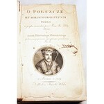 JEKEL- O POLSZCZE IEY DZIELACH I KONSTYTUCYI Lwów, nakł. Karola Wilda, 1819,