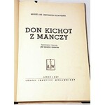 de CERVANTES - DON KICHOT Z MANCZY ilustr. Szancer