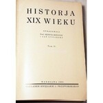 MOŚCICKI; CYNARSKI - HISTORJA XIX, XX wieku (komplet w 3 wol.)