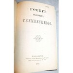 TREMBECKI- POEZYE Warszawa 1865 Zofijówka