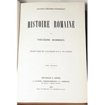 MOMMSEN- HISTOIRE ROMAINE T. 1-4 (komplet w 2wol.) wyd. 1863