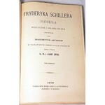 SCHILLER - DZIEŁA POETYCZNE I DRAMATYCZNE wyd.1885 drzeworyty