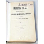OGRODNIK POLSKI T.II R.II wyd. 1880 barwne litografie