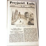 PRZYJACIEL LUDU czyli Tygodnik potrzebnych i pożytecznych wiadomości Rocznik X 1844r. litografie