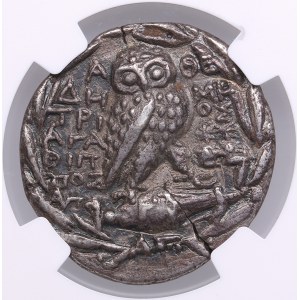 Attica, Athens AR Tetradrachm 2nd-1st Centuries BC - NGC XF