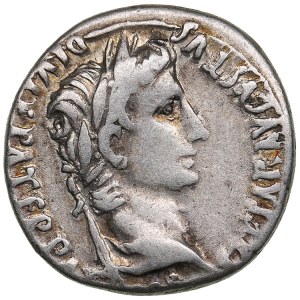 Roman Empire, Lugdunum AR Denarius (7-6 BC) - Augustus (27 BC - AD 14)