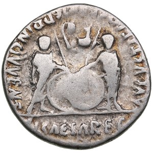 Roman Empire, Lugdunum AR Denarius (7-6 BC) - Augustus (27 BC - AD 14)