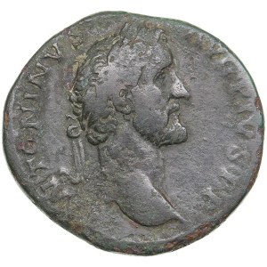 Roman Empire Æ Sestertius - Antoninus Pius (AD 138-161)