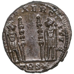 Roman Empire Æ Follis - Constantine II, as Caesar (AD 317-337)