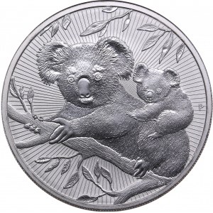 Australia 2 Dollars 2018 P - Mother & Baby Koala - NGC MS 70