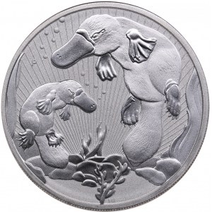 Australia 2 Dollars 2021 P - Mother & Baby Platypus - NGC MS 70