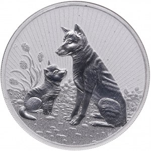 Australia 2 Dollars 2022 P - Mother & Baby Dingo - NGC MS 69