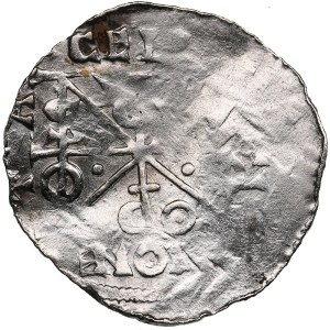 Belgium, Celles AR Denier - Heinrich III (1039-1056)