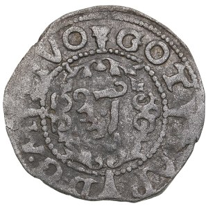 Riga Schilling ND - Gotthard Kettler & Wilhelm von Brandenburg (1559-1561)