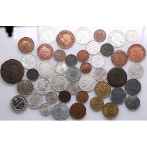 Lot of coins: Russia, Finland, Germany (45)