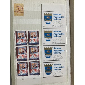 Collection of stamps - Mostly Finland (1 album+)