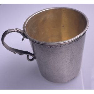 Estonia, Fellin (Viljandi) Small Silver Cup - Gottlieb Ferdinand Göbel (1820-1856)