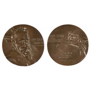 Ewa Olszewska-Borys, Medal on the occasion of Michelangelo's 500th birthday , 1975