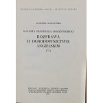 Morawińska Agnieszka, August Fryderyk Moszyński's Treatise on English Gardening 1774