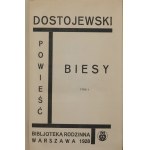 Dostojewski Fiodor, Biesy: powieść. T. I-II.