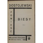 Dostojewski Fiodor, Biesy: powieść. T. I-II.