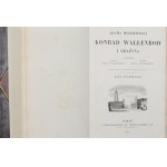 Mickiewicz Adam, Konrad Wallenrod and Grażyna with a French translation by Kryst. Ostrowski, English by Leon Jablonski. Decorative edition by author's authorization made by the work, effort and expense of Jan Tysiewicz.