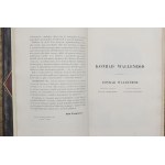 Mickiewicz Adam, Konrad Wallenrod and Grażyna with a French translation by Kryst. Ostrowski, English by Leon Jablonski. Decorative edition by author's authorization made by the work, effort and expense of Jan Tysiewicz.