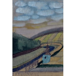 Nikifor KRYNICKI (1895-1968), Kapliczka przy mostku
