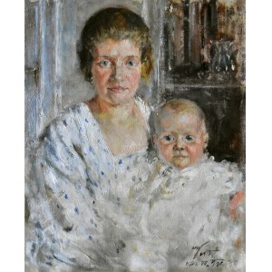 Marcin KITZ (1891-1943), „Matka z dzieckiem”, 1922