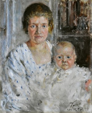 Marcin KITZ (1891-1943), „Matka z dzieckiem”, 1922
