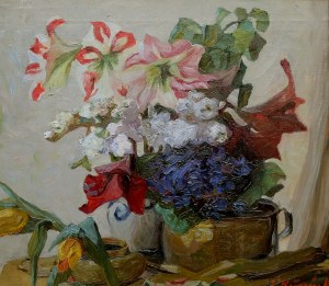 Ilka KUCZYŃSKA-FESSLER (1871-?), „Martwa natura z kwiatami”