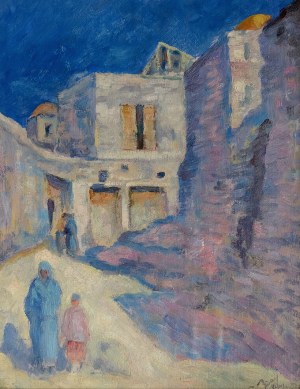 Maurycy (Mojżesz) APFELBAUM (APPELBAUM) (1887-1931), „Zaułek w Jerozolimie”