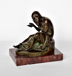Georg LUND (1861-1932), „Sokrates siedzący”, 1893