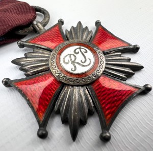 PRL - SILVER CROSS OF MERIT of the Republic of Poland - Cut.