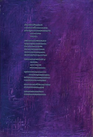 Hanna CYWIŃSKA-ZAWA (ur. 1939), „Epizod” [praca inspirowana tomikiem poezji Zbigniewa Herberta „Hermes, pies i gwiazda” 1957], 2005
