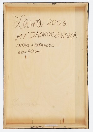 Hanna CYWIŃSKA-ZAWA (ur. 1939), „My” [praca inspirowana tomikiem poezji Marii Pawlikowskiej-Jasnorzewskiej - „My...”], 2006