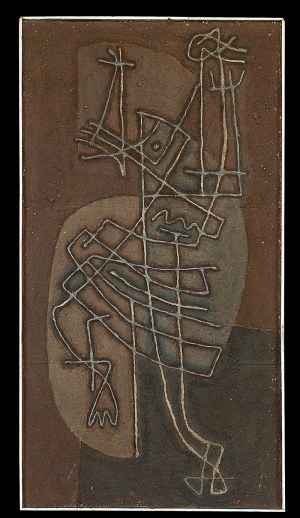 Jan STASINIEWICZ (1907-1966), Figura - projekt mozaiki