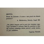 MORSTIN Ludwik Hieronim - Misterium nocy majowej - Kraków 1938