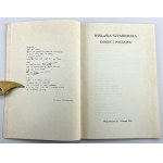 SZYMBORSKA Wisława - Koniec i początek - Poznań 1993