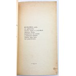 SZYMBORSKA Wisława - Wołanie do Yeti - Kraków 1957 [wydanie I]