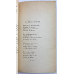 SZYMBORSKA Wisława - Wołanie do Yeti - Kraków 1957 [wydanie I]
